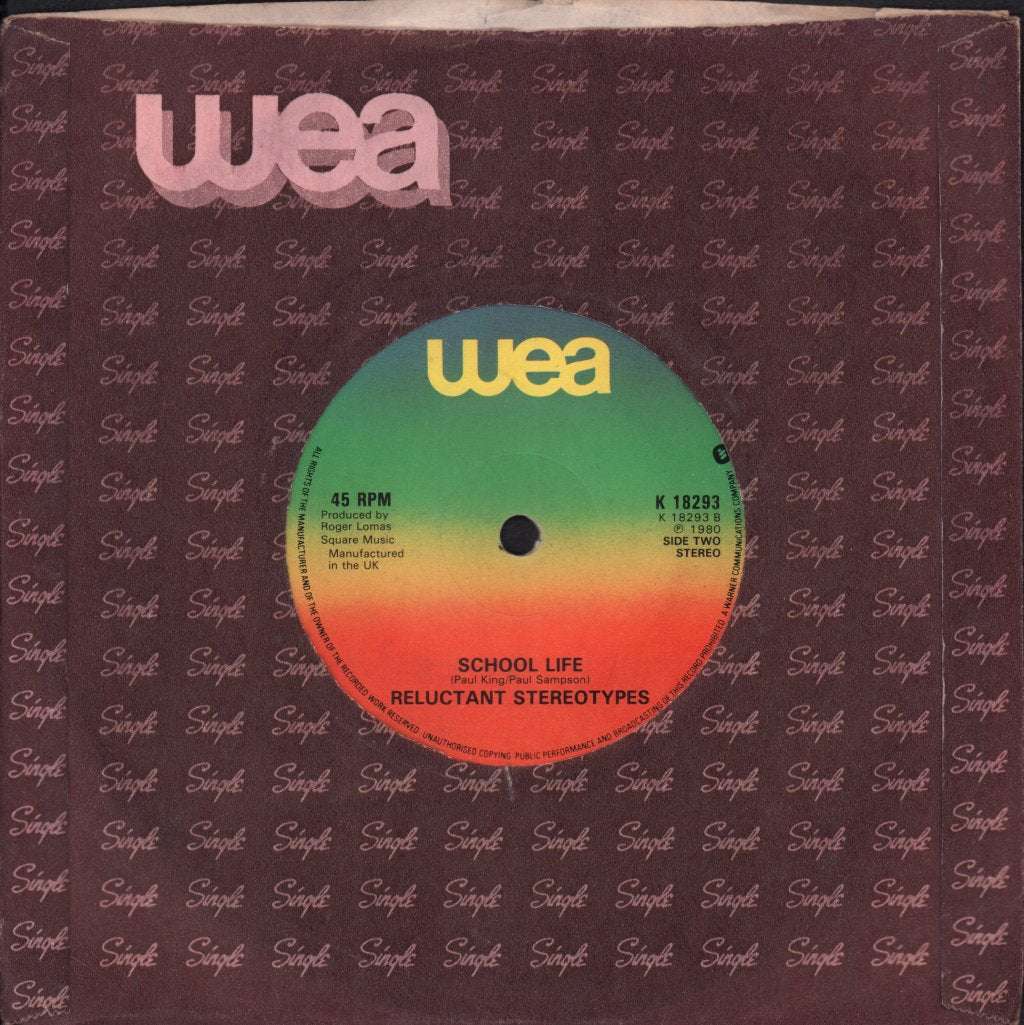 Reluctant Stereotypes - Confused Action - 7 Inch