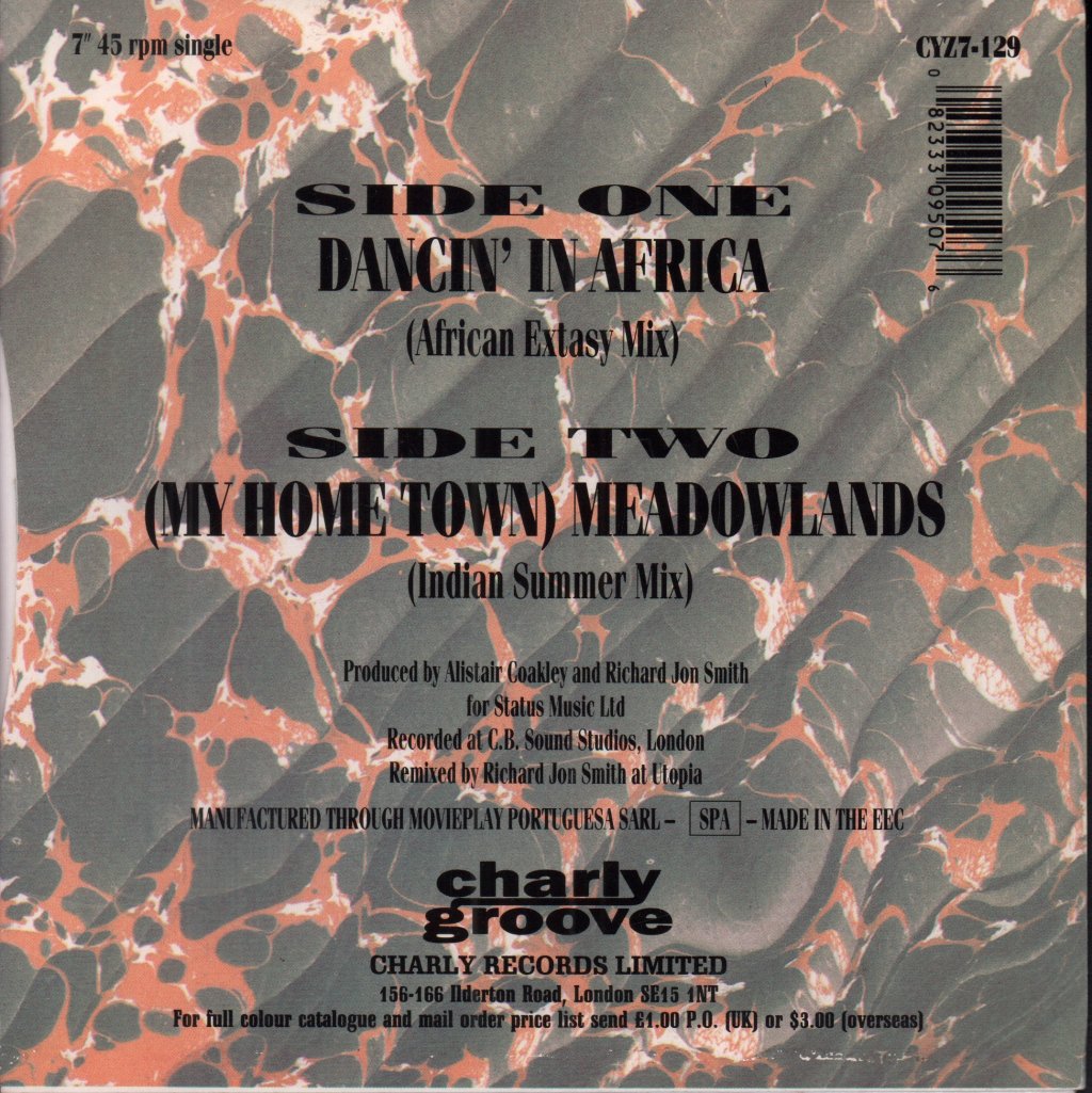 Richard Jon Smith - Dancin' In Africa - 7 Inch