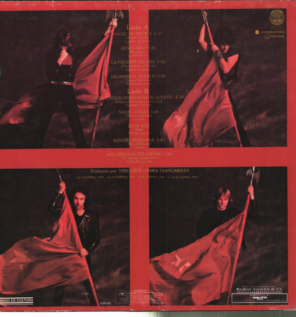 Thin Lizzy - Renegade - Lp