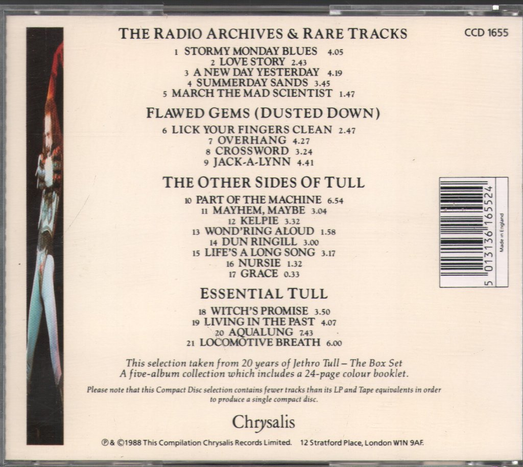 Jethro Tull - 20 Years Of Jethro Tull - Cd
