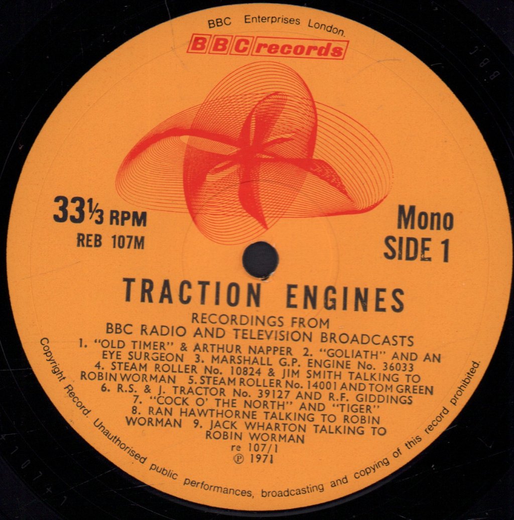 No Artist - Traction Engines - Lp