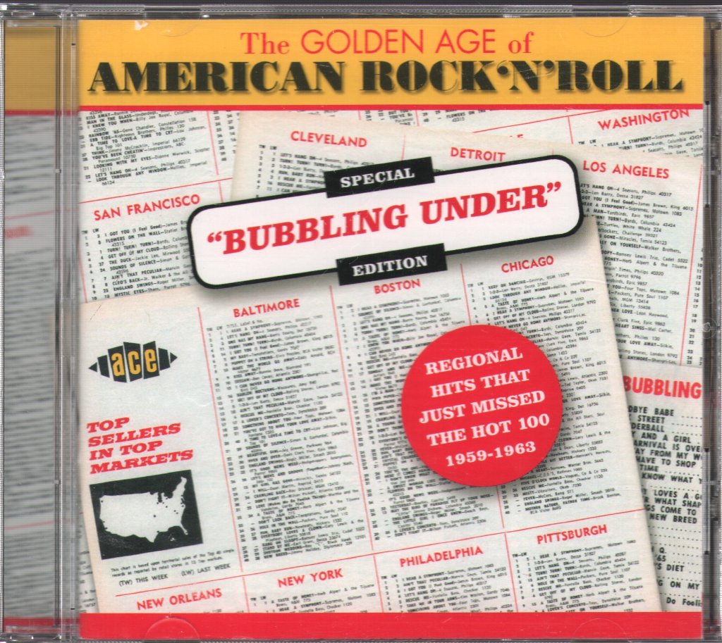 Various Artists - Golden Age Of American Rock 'N' Roll - Special "Bubbling Under" Edition - Cd