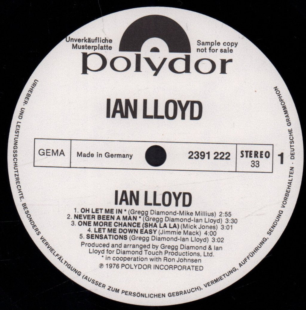 Ian Lloyd - Ian Lloyd - Lp