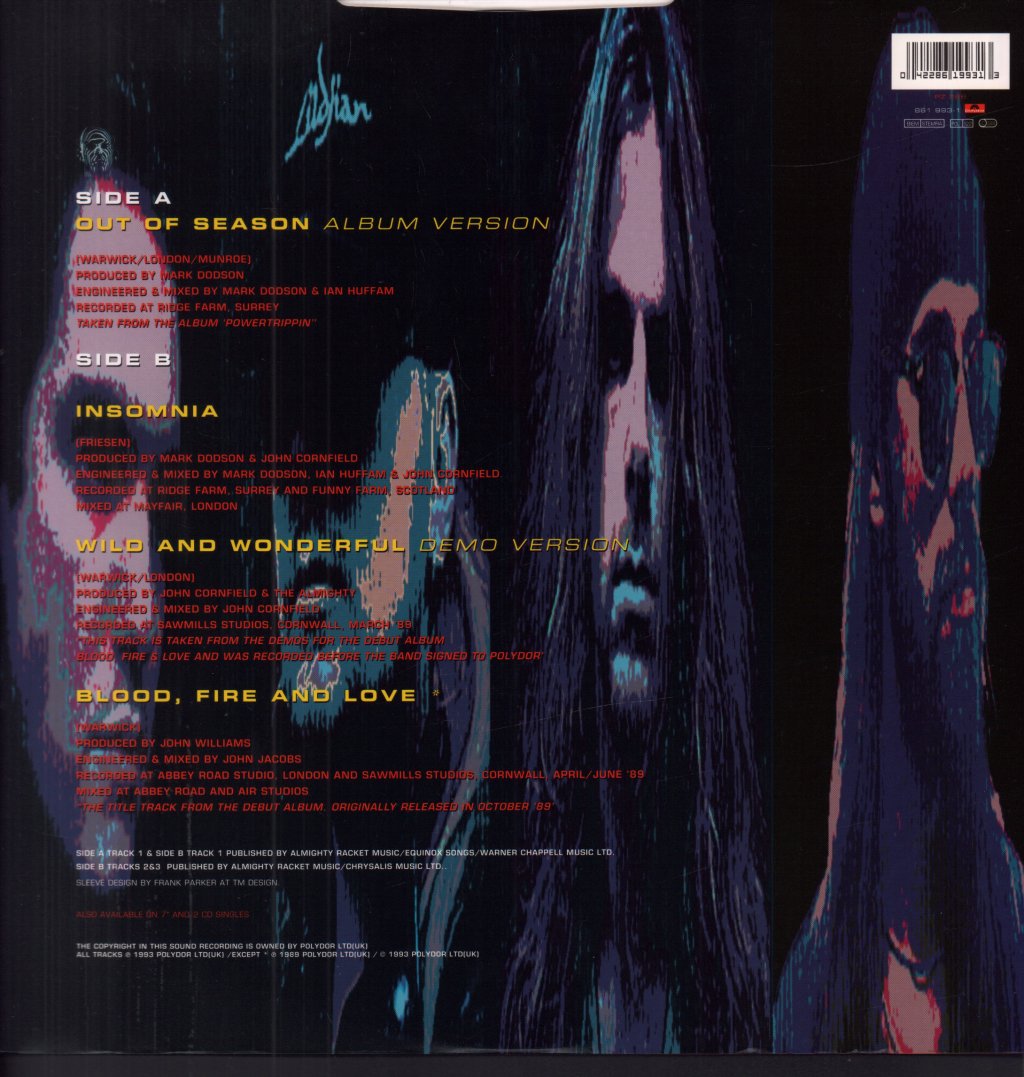 Almighty - Out Of Season - 12 Inch