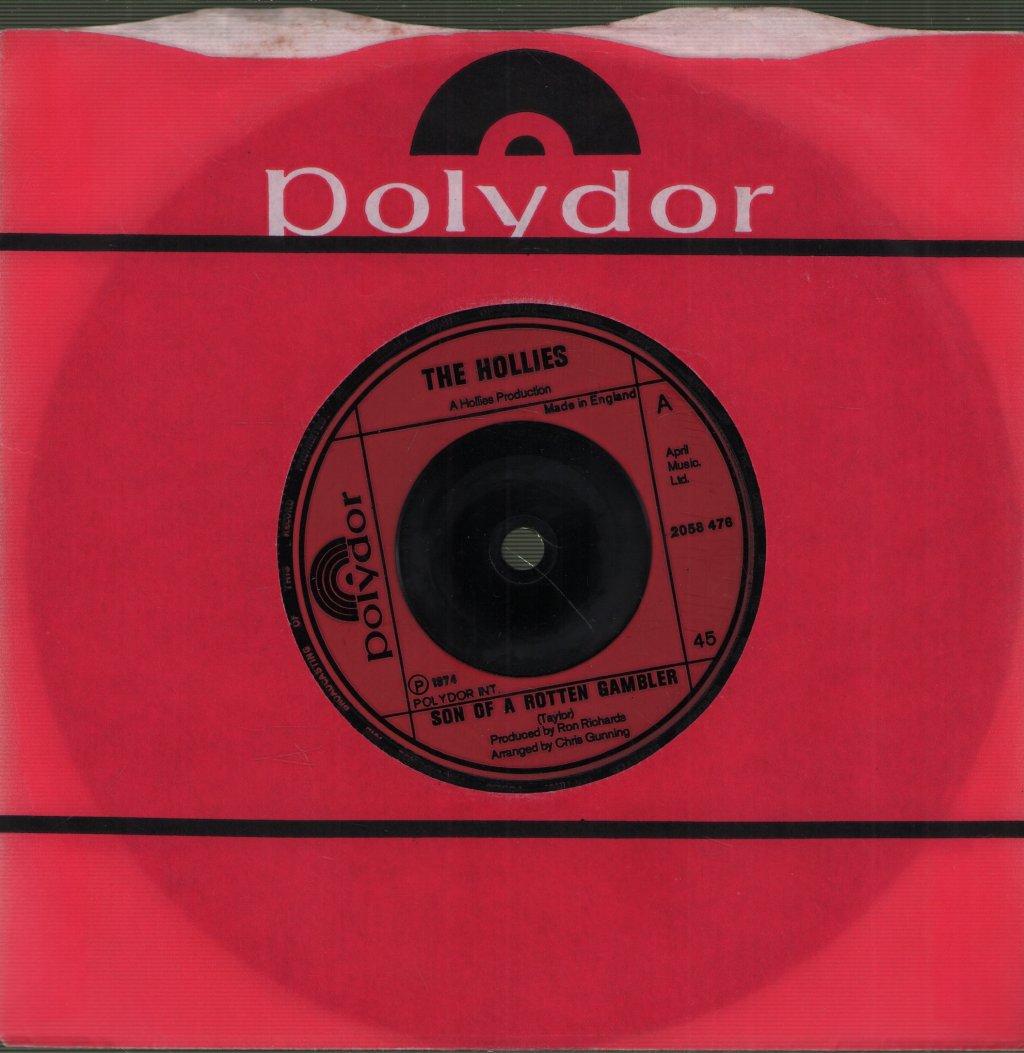 Hollies - Son Of A Rotten Gambler - 7 Inch