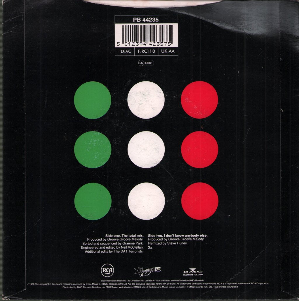 Black Box (90'S Dance Group) - Total Mix - 7 Inch