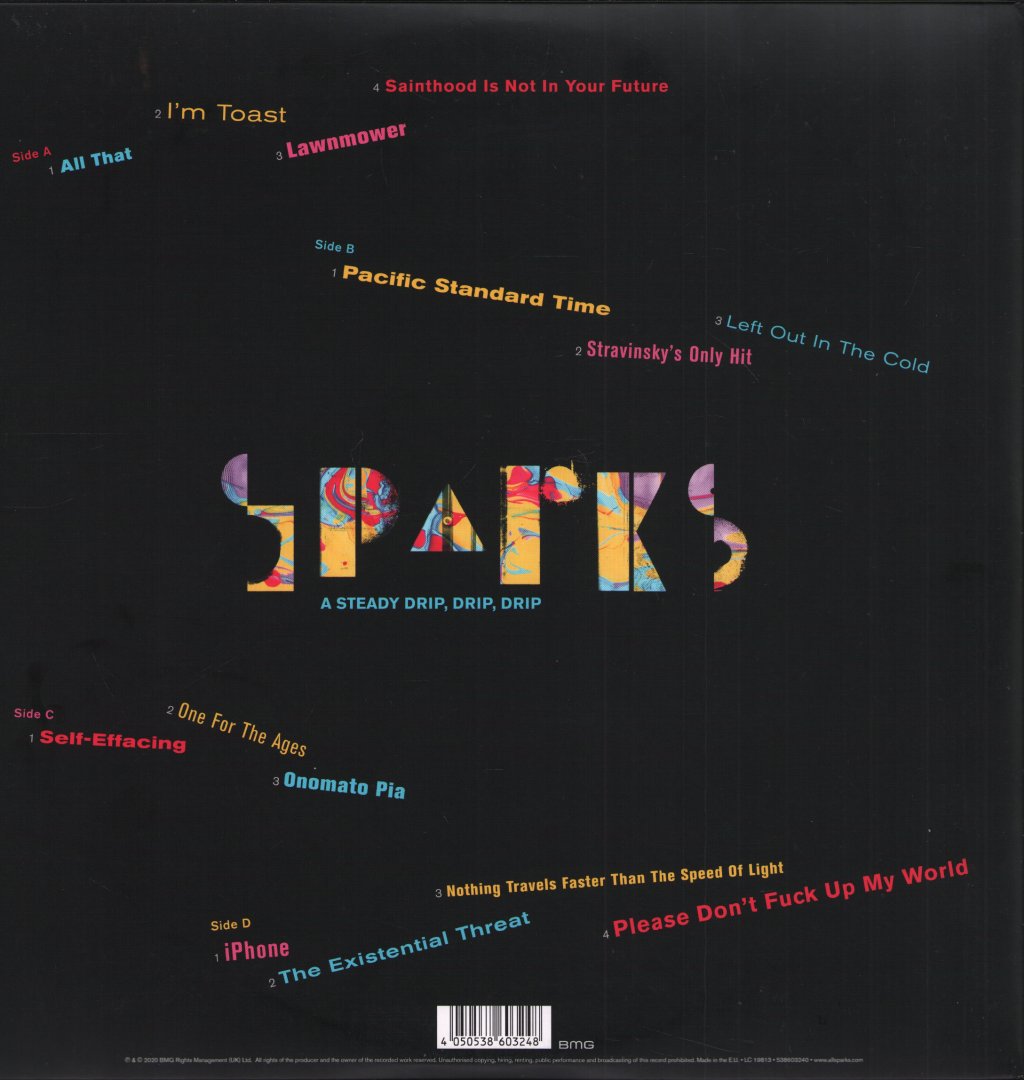 Sparks - A Steady Drip, Drip, Drip - Lp