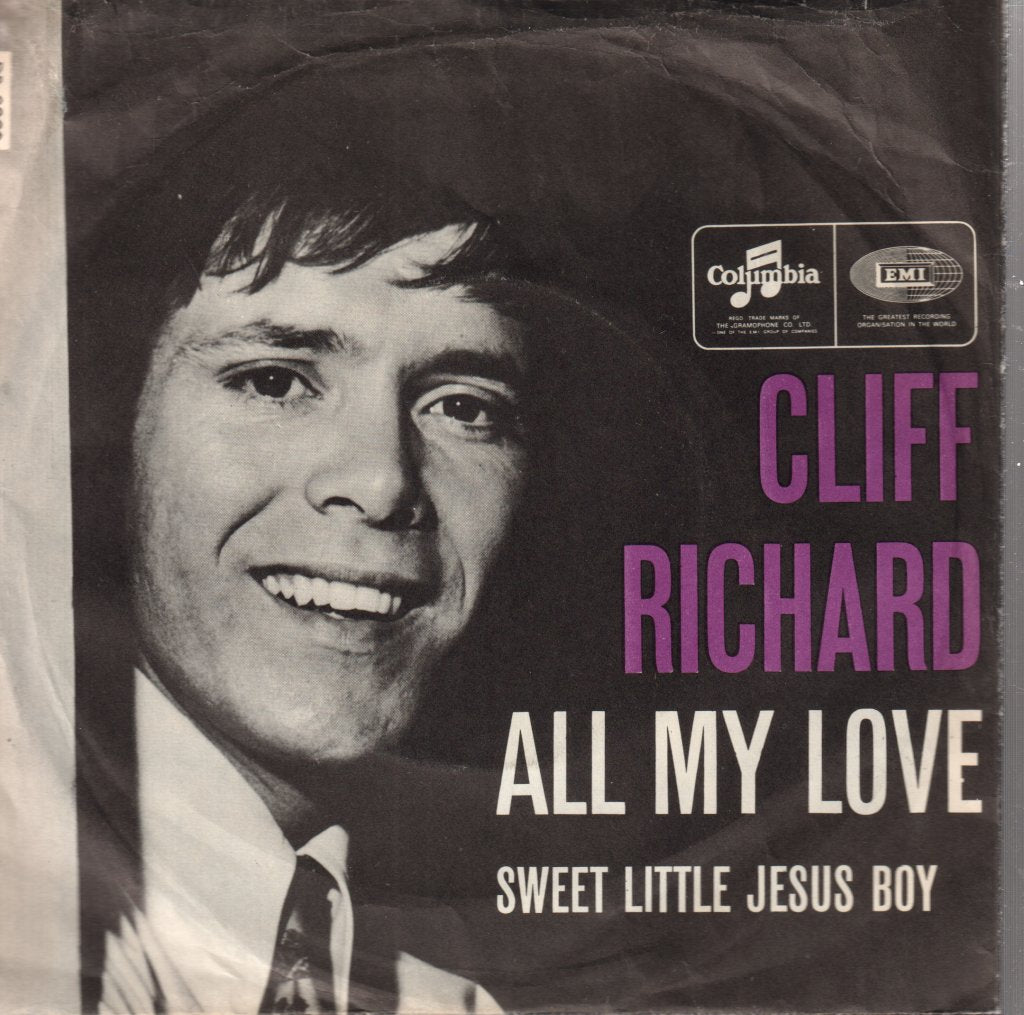 Cliff Richard - All My Love - 7 Inch