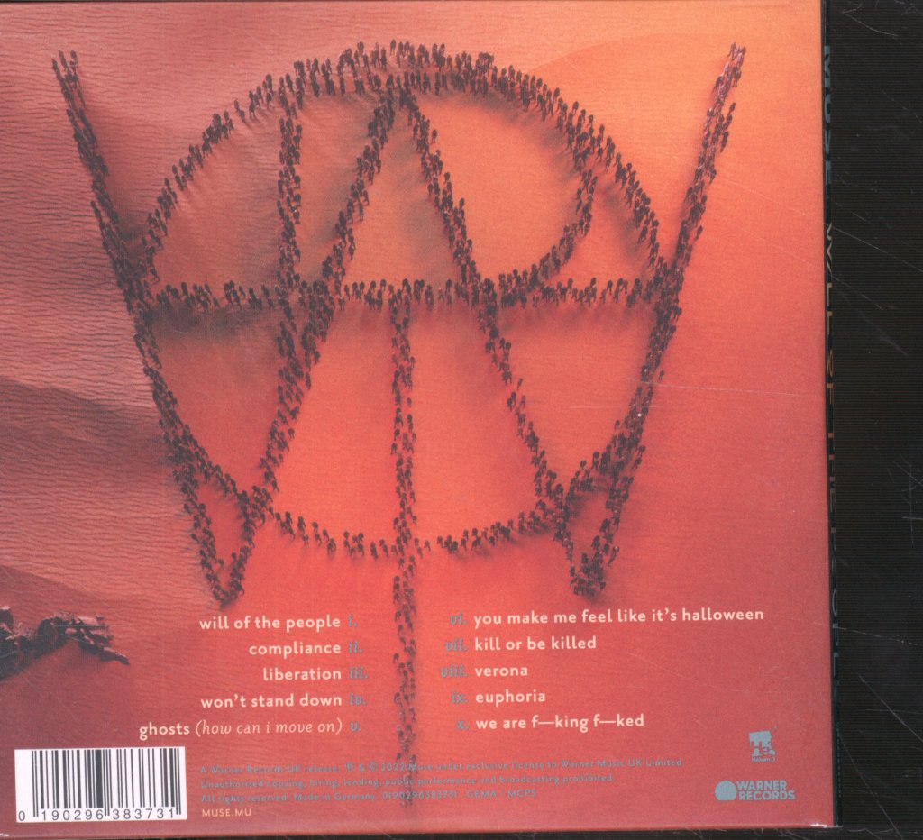 Muse - Will Of The People - Cd