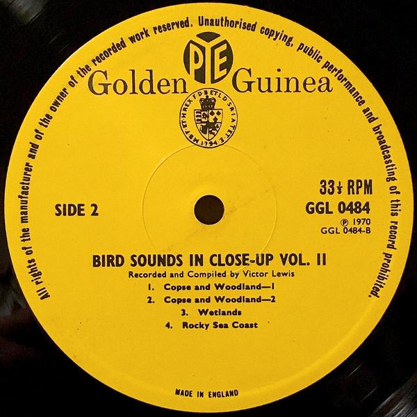 Victor C. Lewis - Bird Sounds In Close-Up Volume Two - Lp