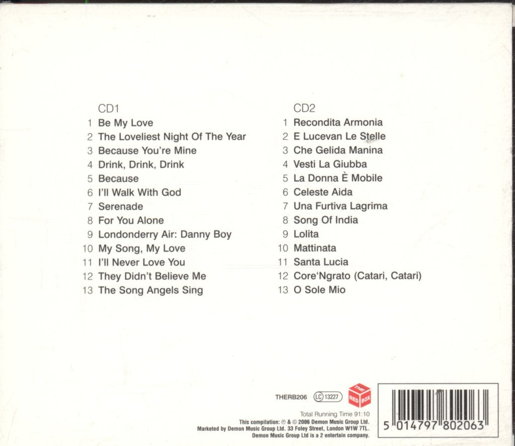 Mario Lanza - Essential Collection - Double Cd