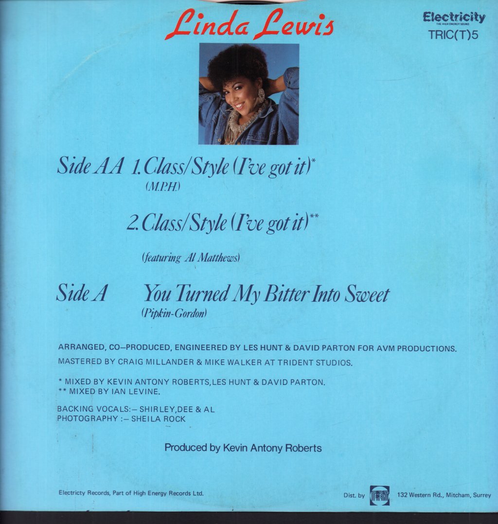 Linda Lewis - Class/Style - 12 Inch