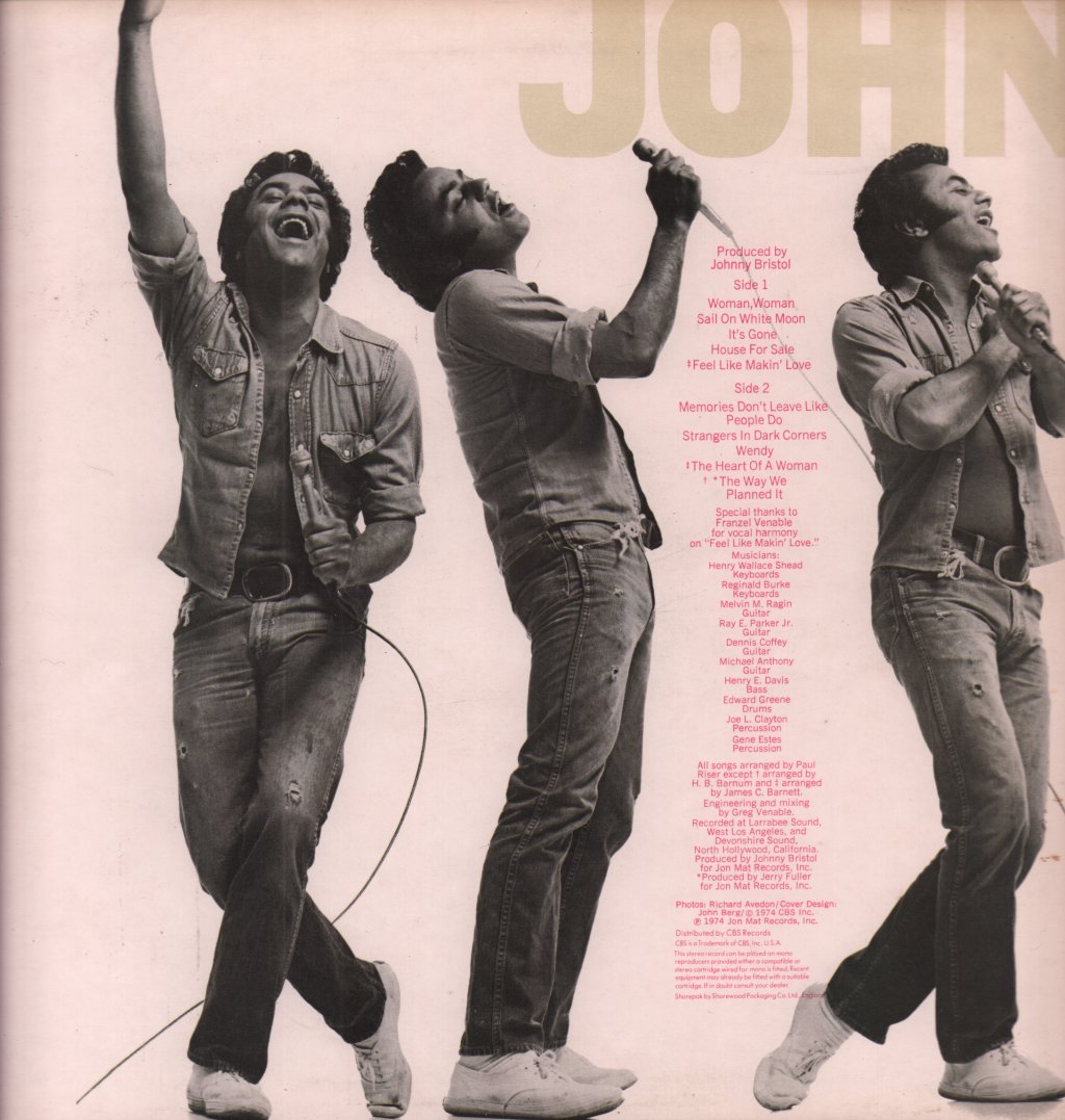 Johnny Mathis - Heart Of A Woman - Lp