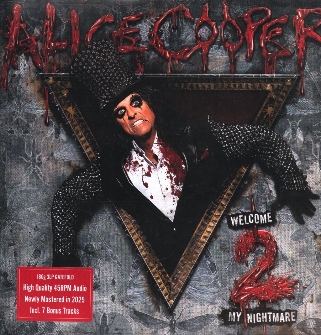 Alice Cooper - Welcome 2 My Nightmare - Triple Lp