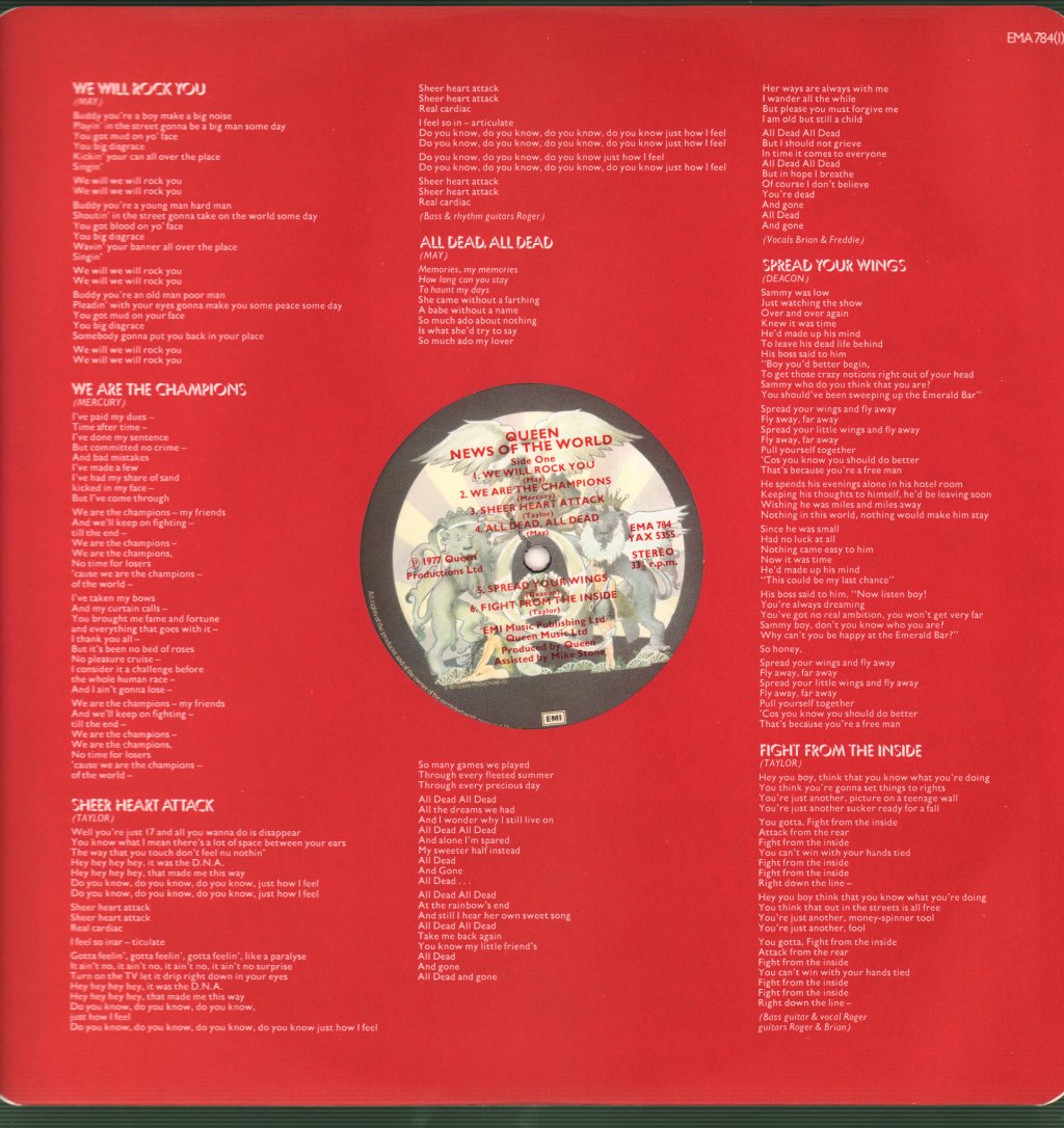 Queen - News Of The World - Lp