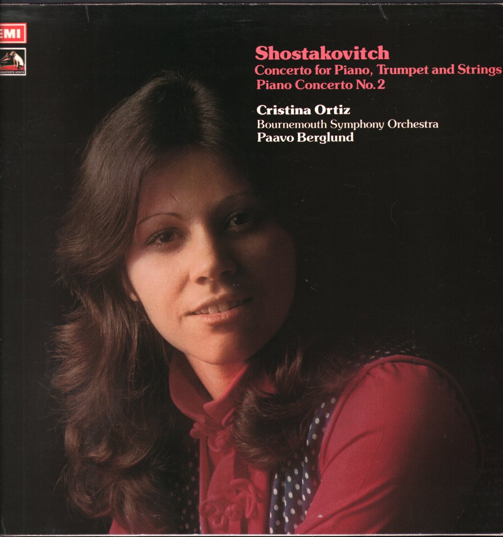 Cristina Ortiz - Shostakovitch Concerto For Piano - Lp