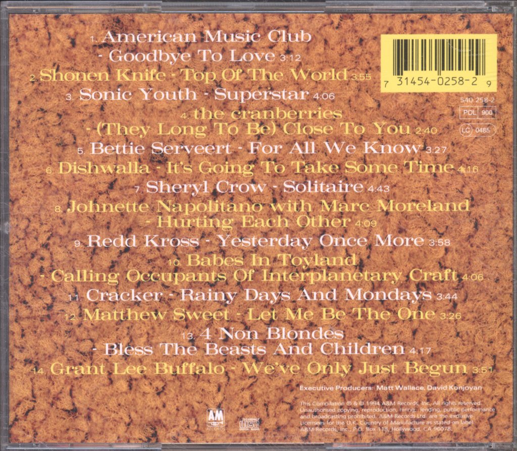 Various Artists - If I Were A Carpenter - Cd