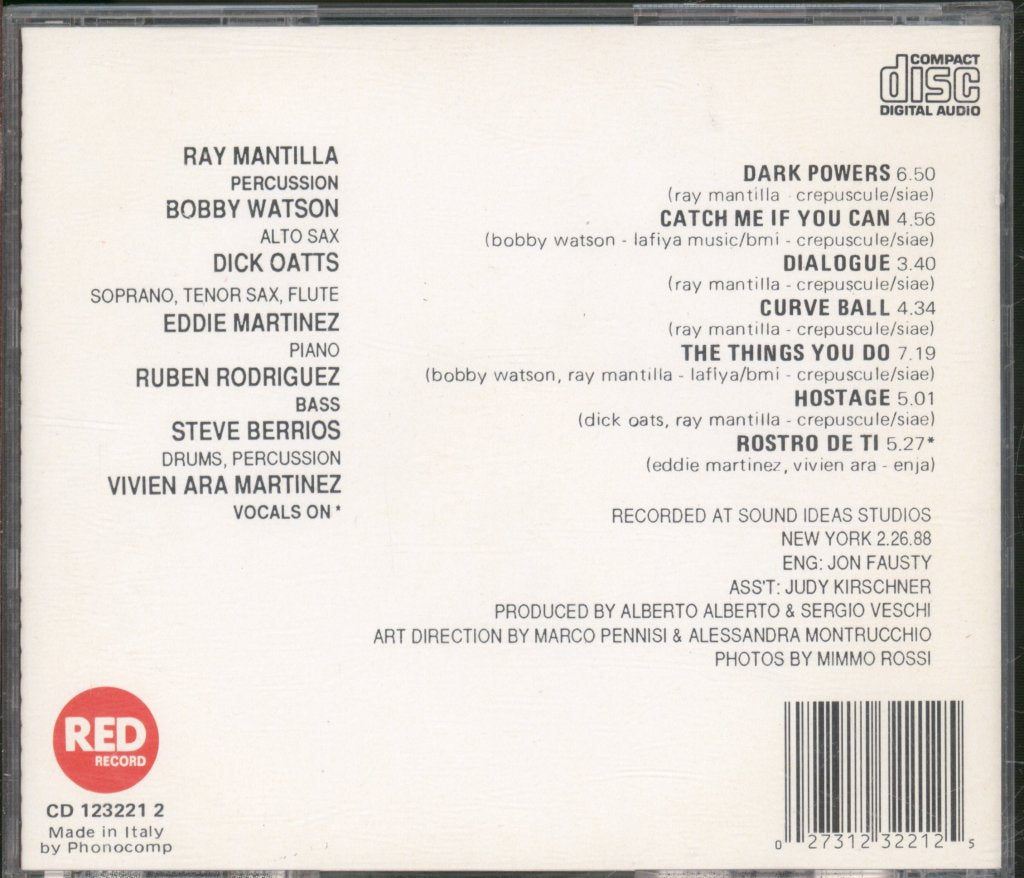 Ray Mantilla Space Station - Dark Powers - Cd