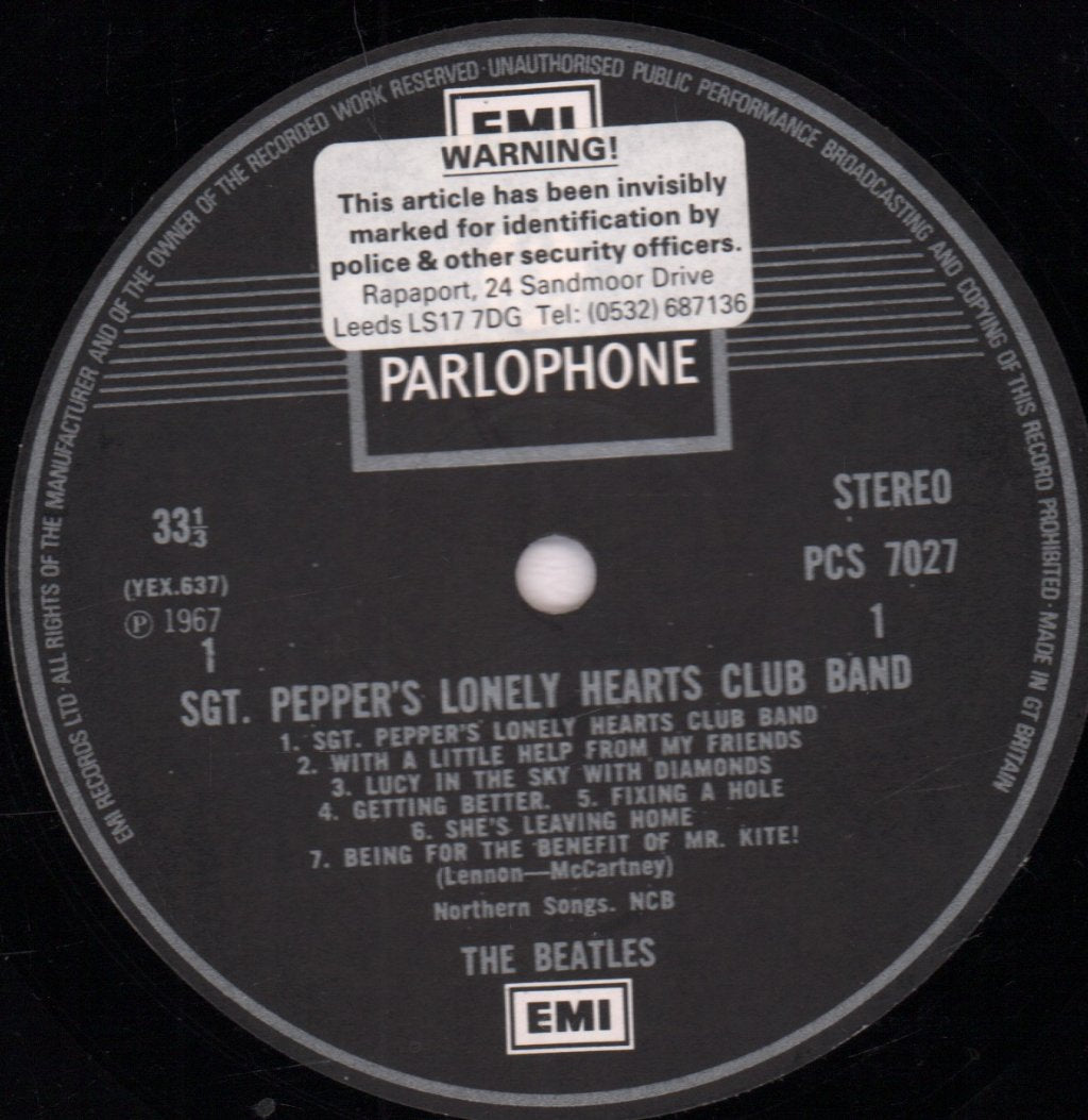 Beatles - Sgt Peppers Lonely Hearts Club Band - Lp