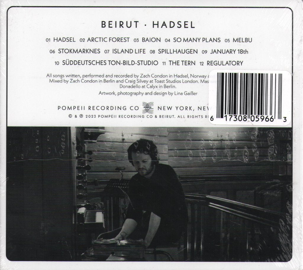 Beirut - Hadsel - Cd