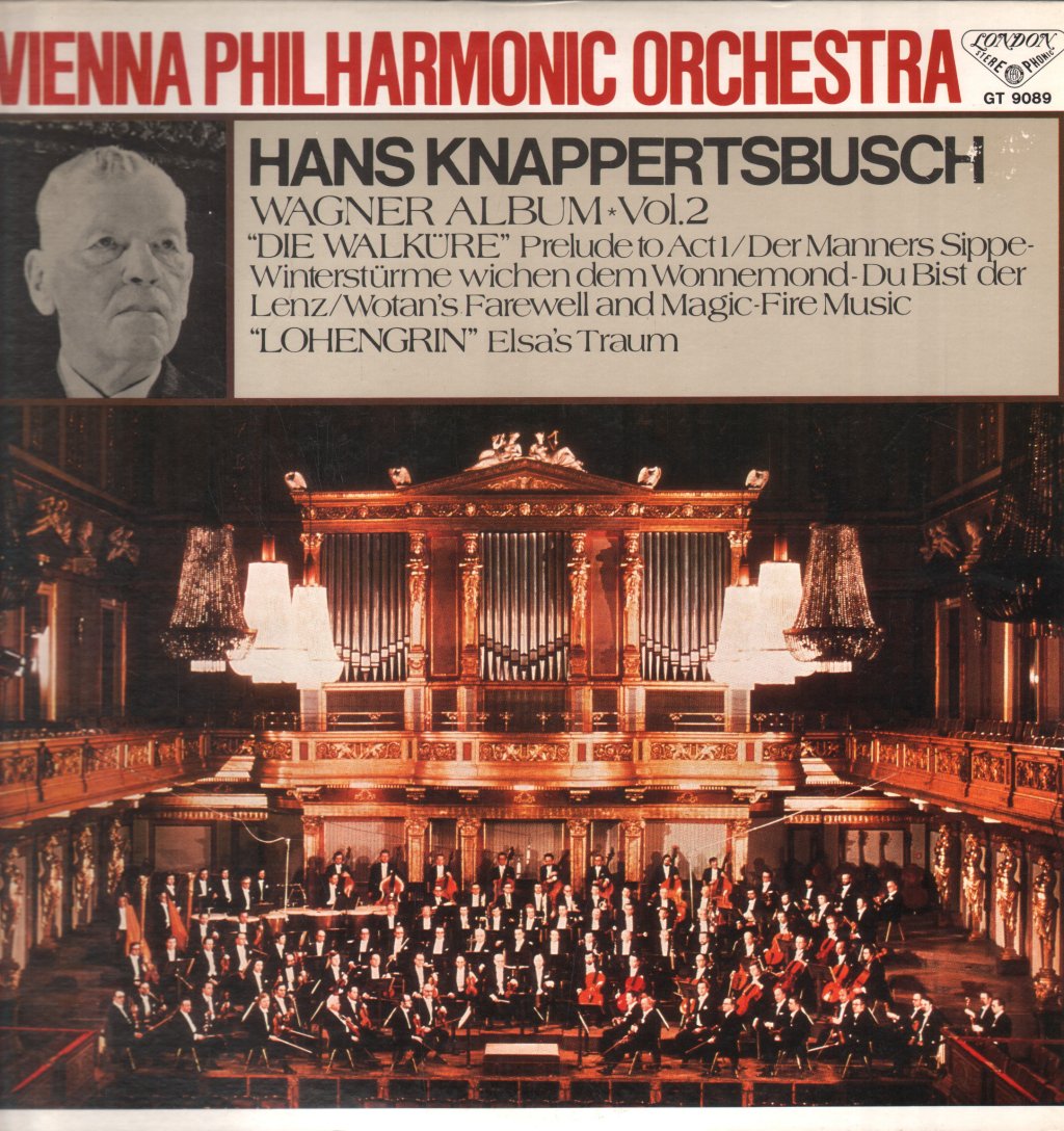 Hans Knappertsbusch / Vienna Philharmonic Orchestra - Hans Knappertsbusch Wagner Album Vol. 2 - Lp