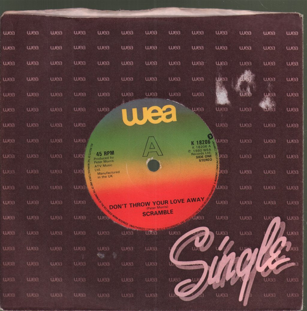 Scramble - Don't Throw Your Love Away - 7 Inch