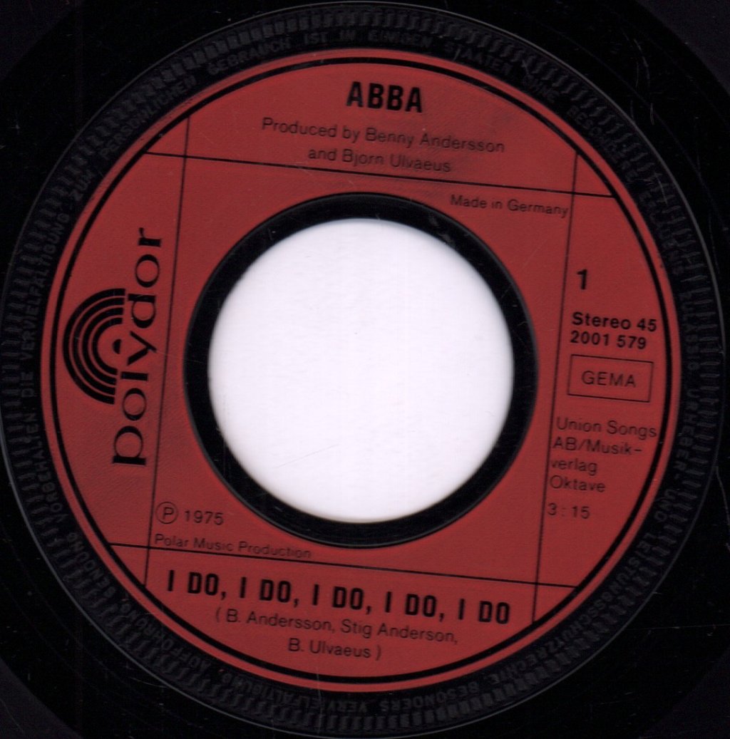 ABBA - I Do, I Do, I Do, I Do, I Do - 7 Inch