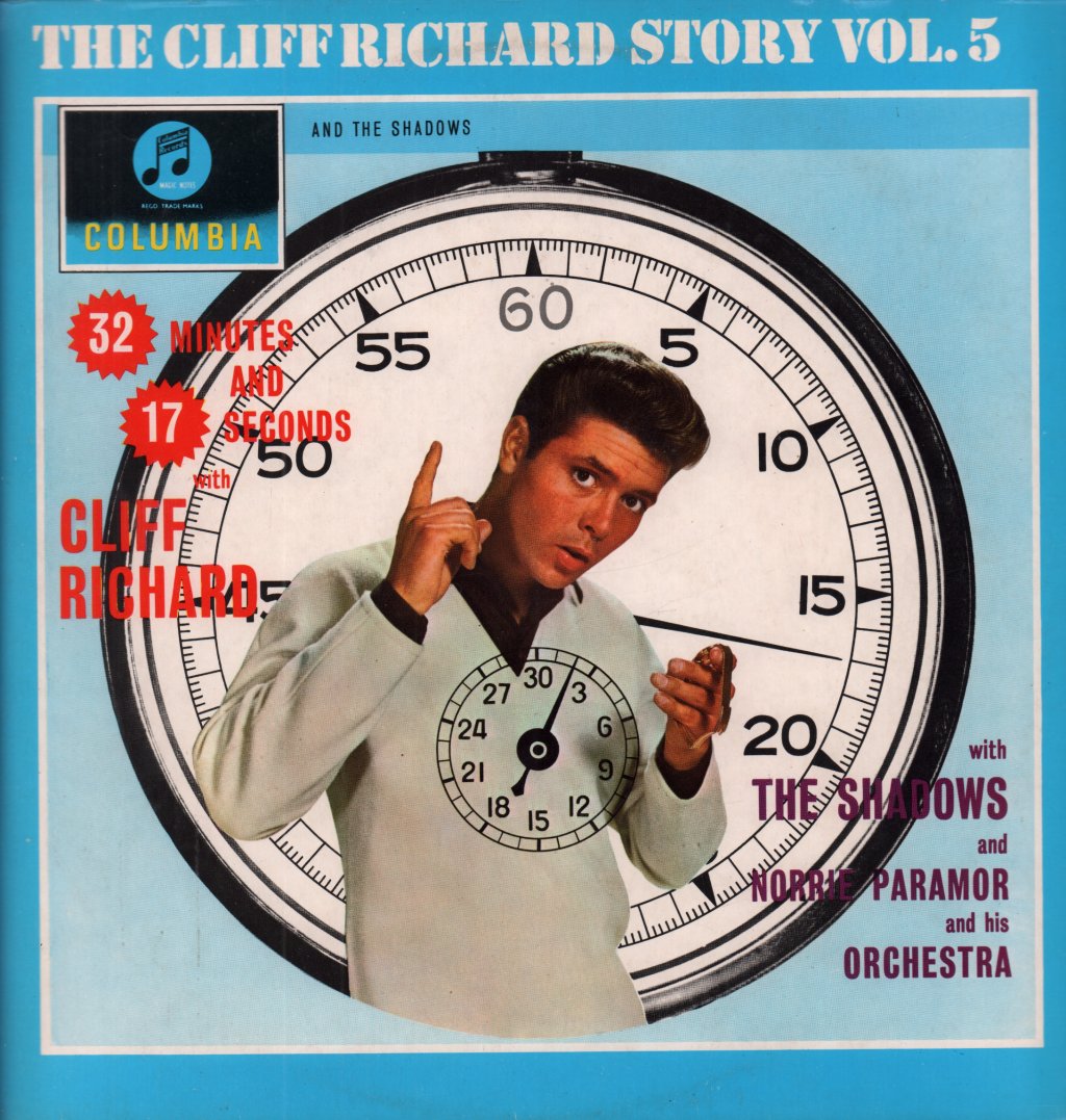 Cliff Richard & The Shadows - Cliff Richard Story Vol 5 - 32 Minutes And 17 Seconds With - Lp