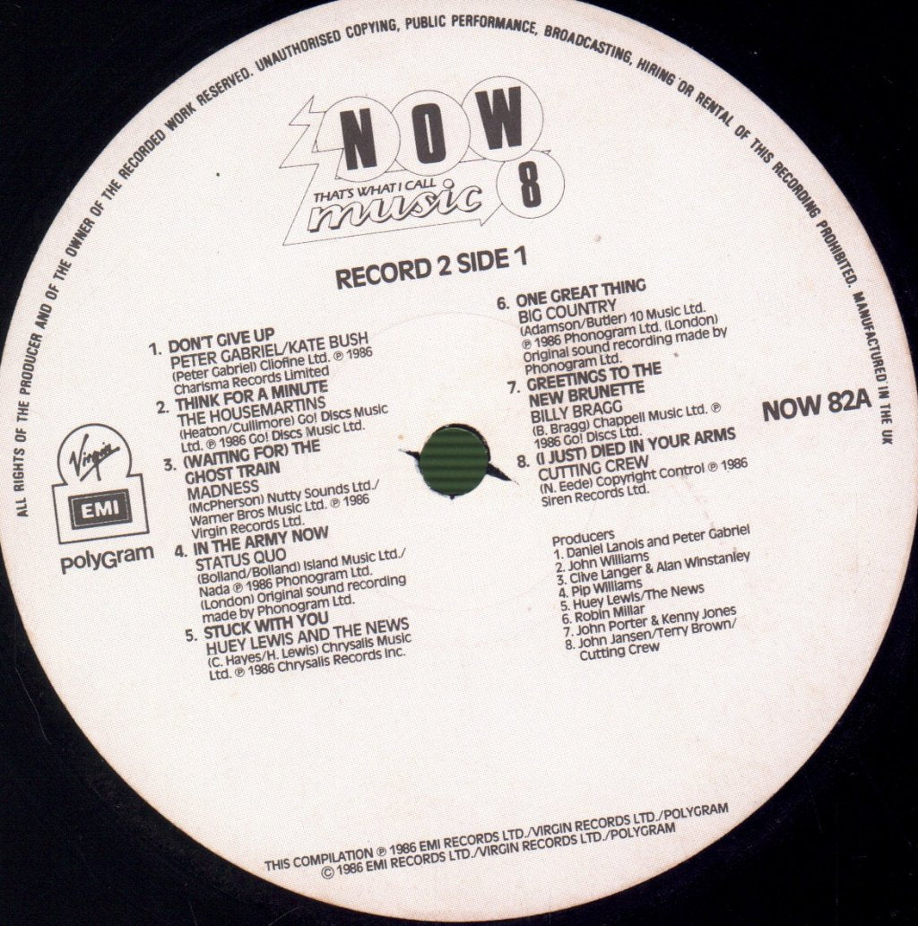 Various Artists - Now That's What I Call Music 8 - Double Lp