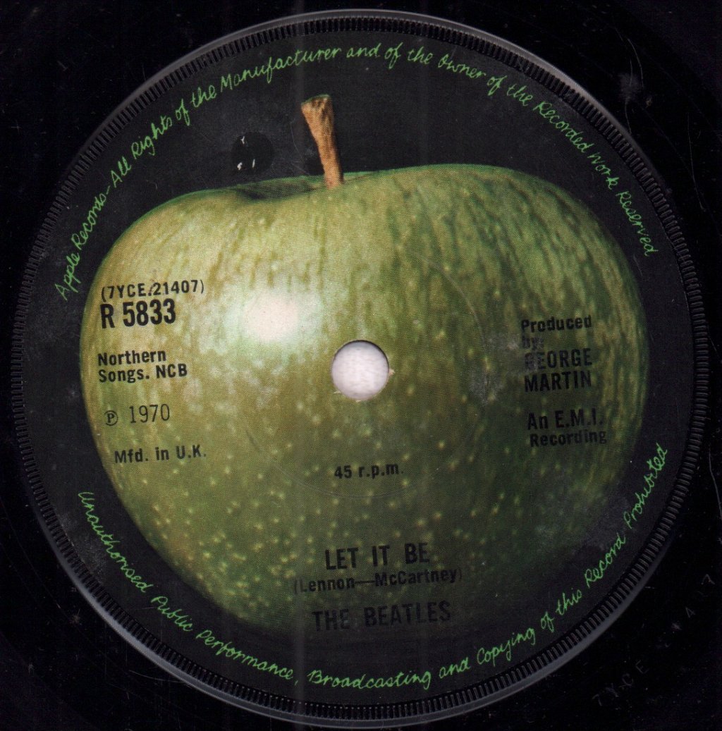 Beatles - Let It Be - 7 Inch