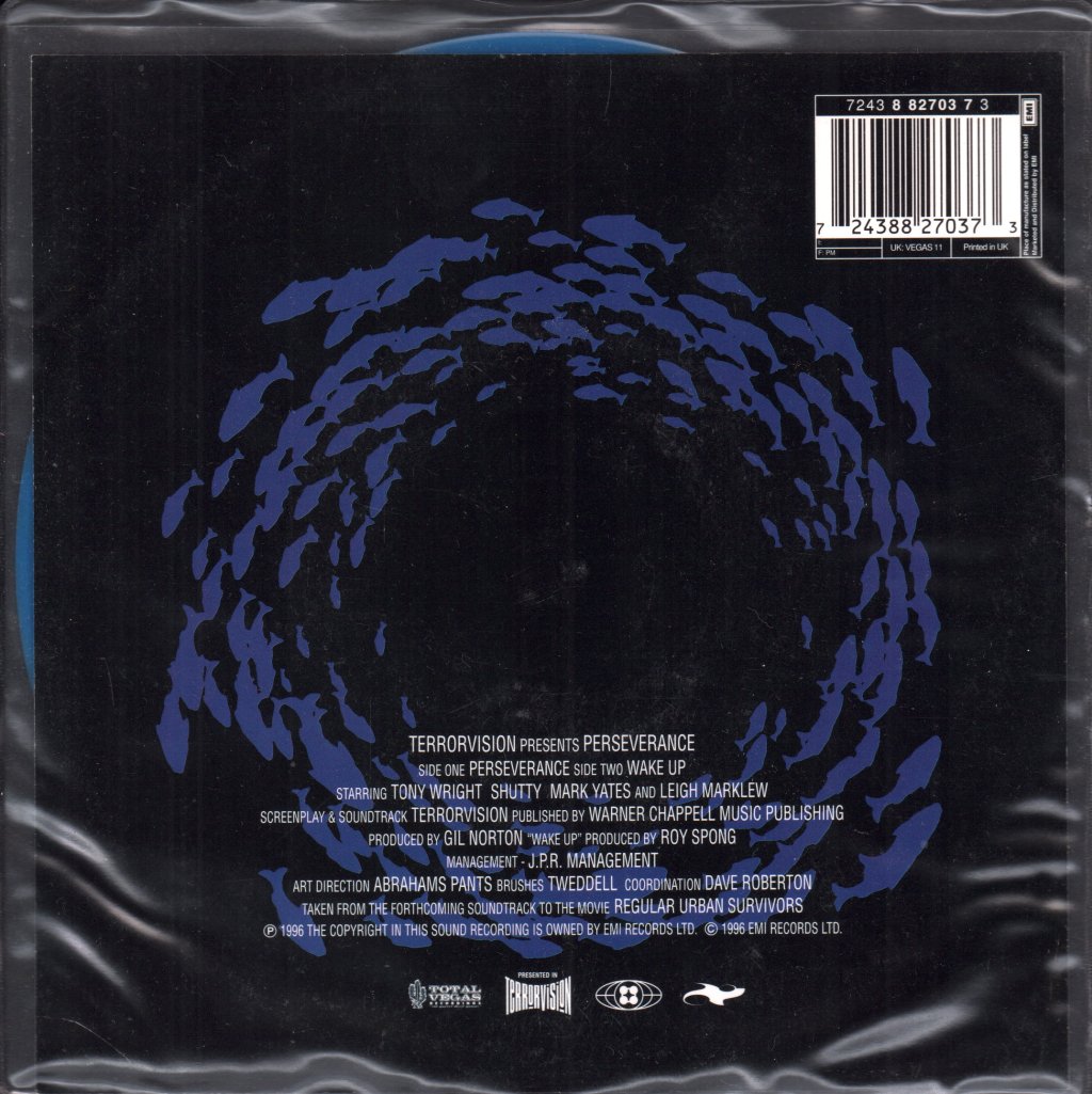 Terrorvision - Perseverance - 7 Inch