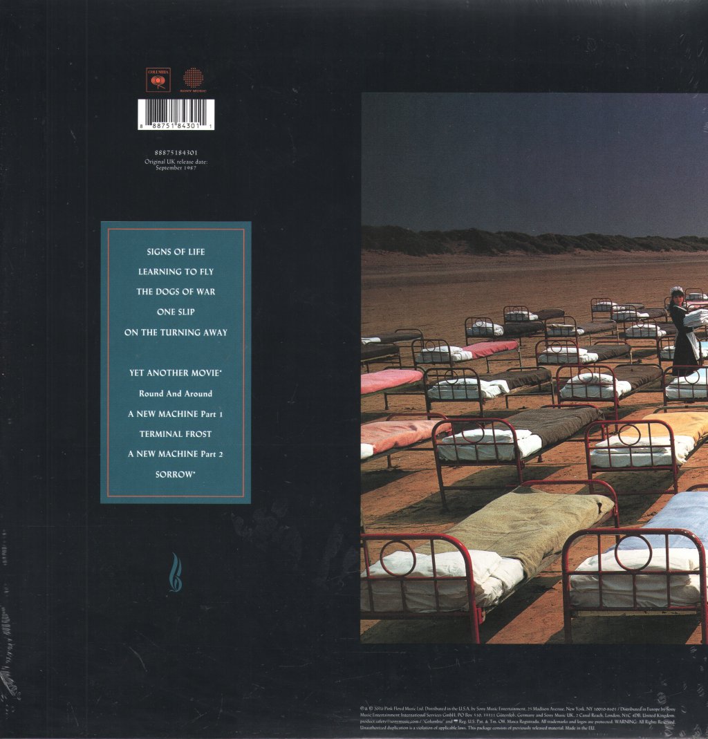 Pink Floyd - A Momentary Lapse of Reason - Lp