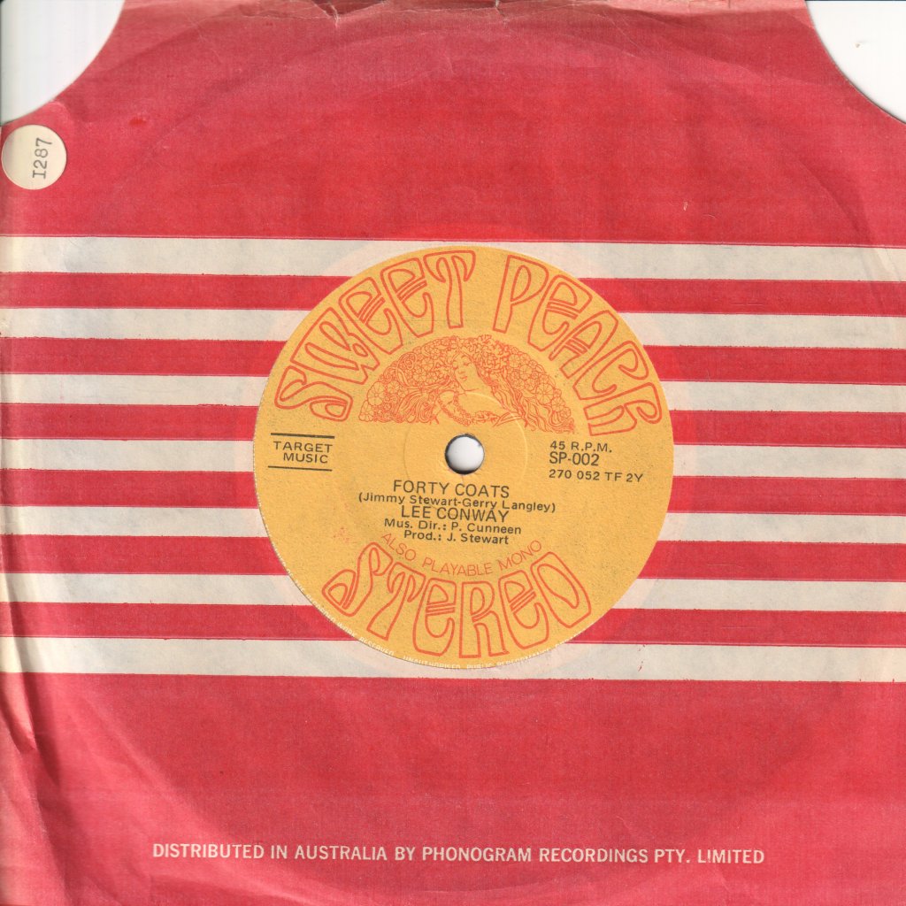 Lee Conway - Fine White Stallion - 7 Inch