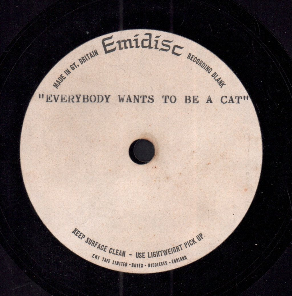Phil Harris - Everybody Wants To Be A Cat / Thomas O'Malley Cat - 7 Inch