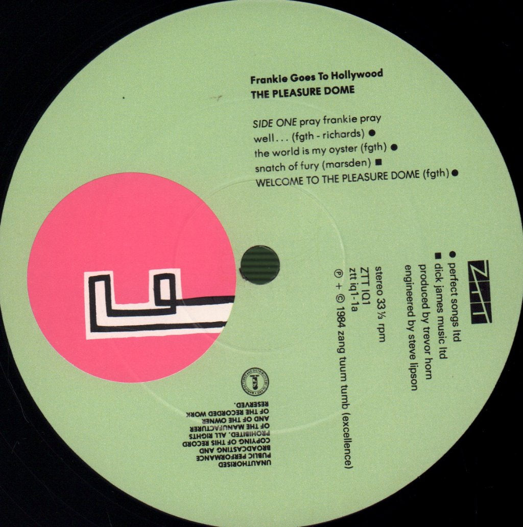 Frankie Goes To Hollywood - Welcome To The Pleasuredome - Double Lp