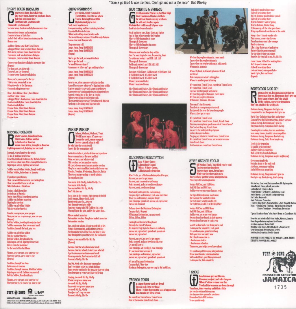 Bob Marley & The Wailers - Confrontation - Lp