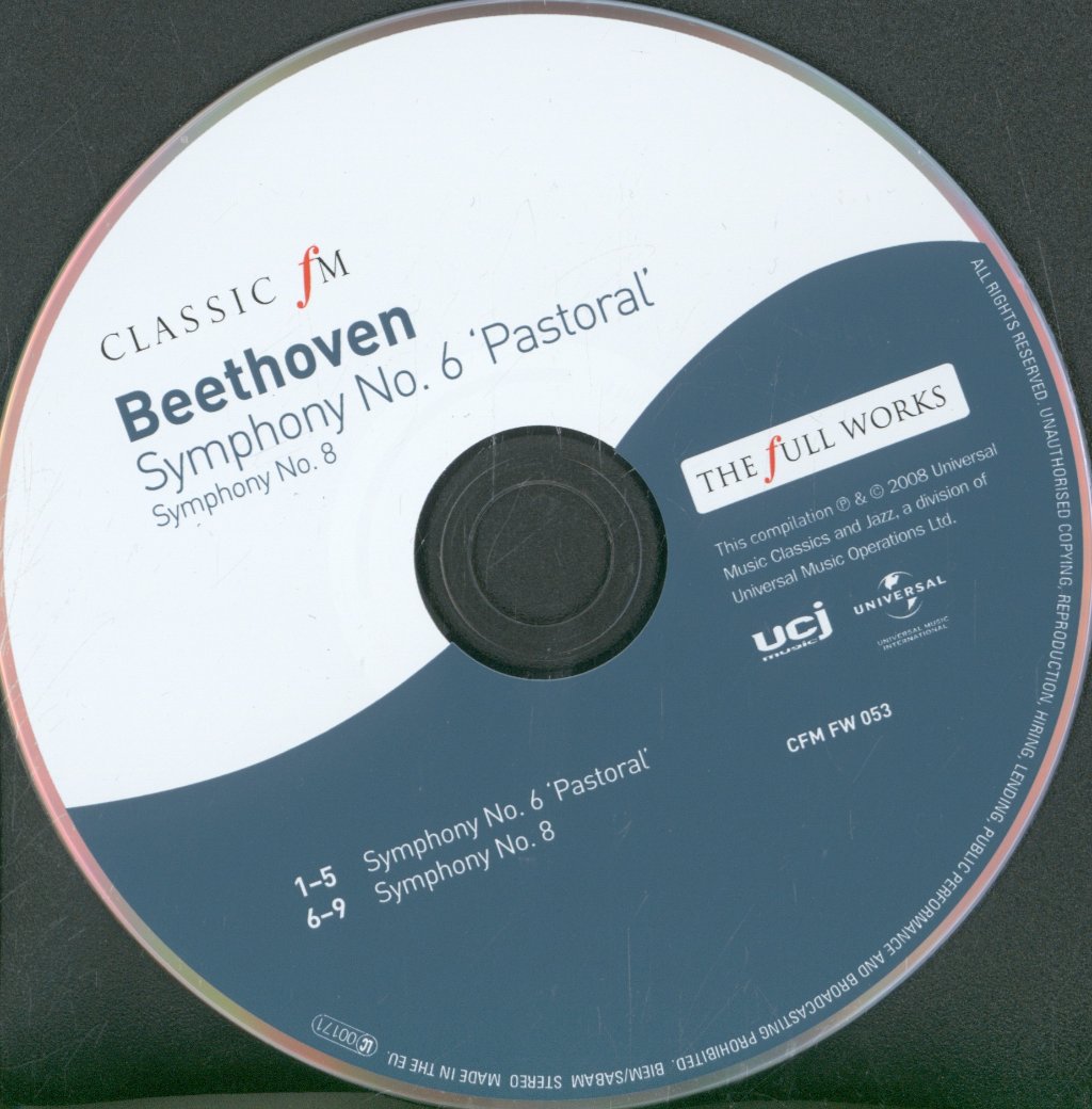 Staatskapelle Dresden / Sir Colin Davis - Beethoven - Symphony No. 6 'Pastoral' - Cd
