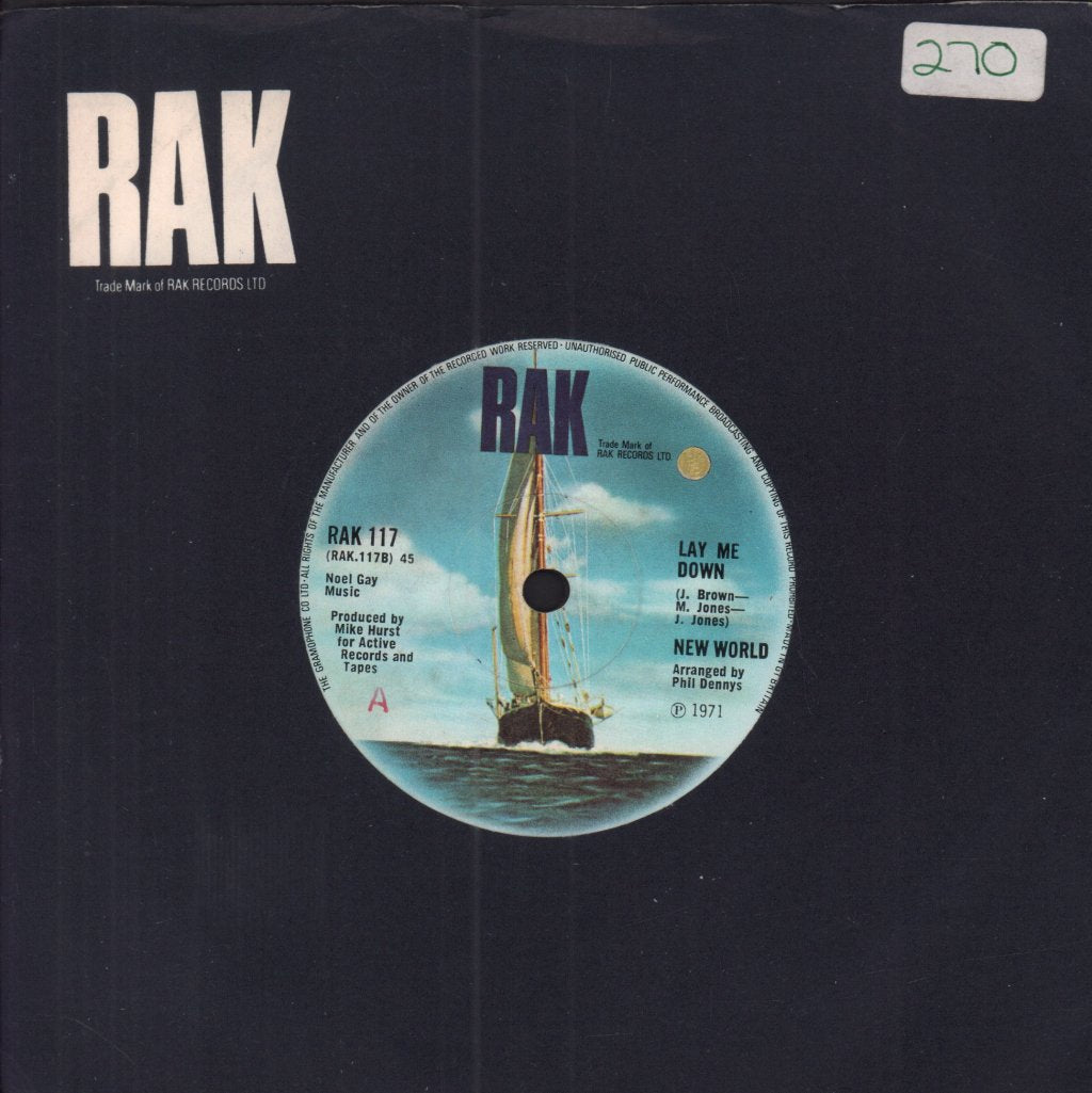 New World - Tom-Tom Turnaround - 7 Inch