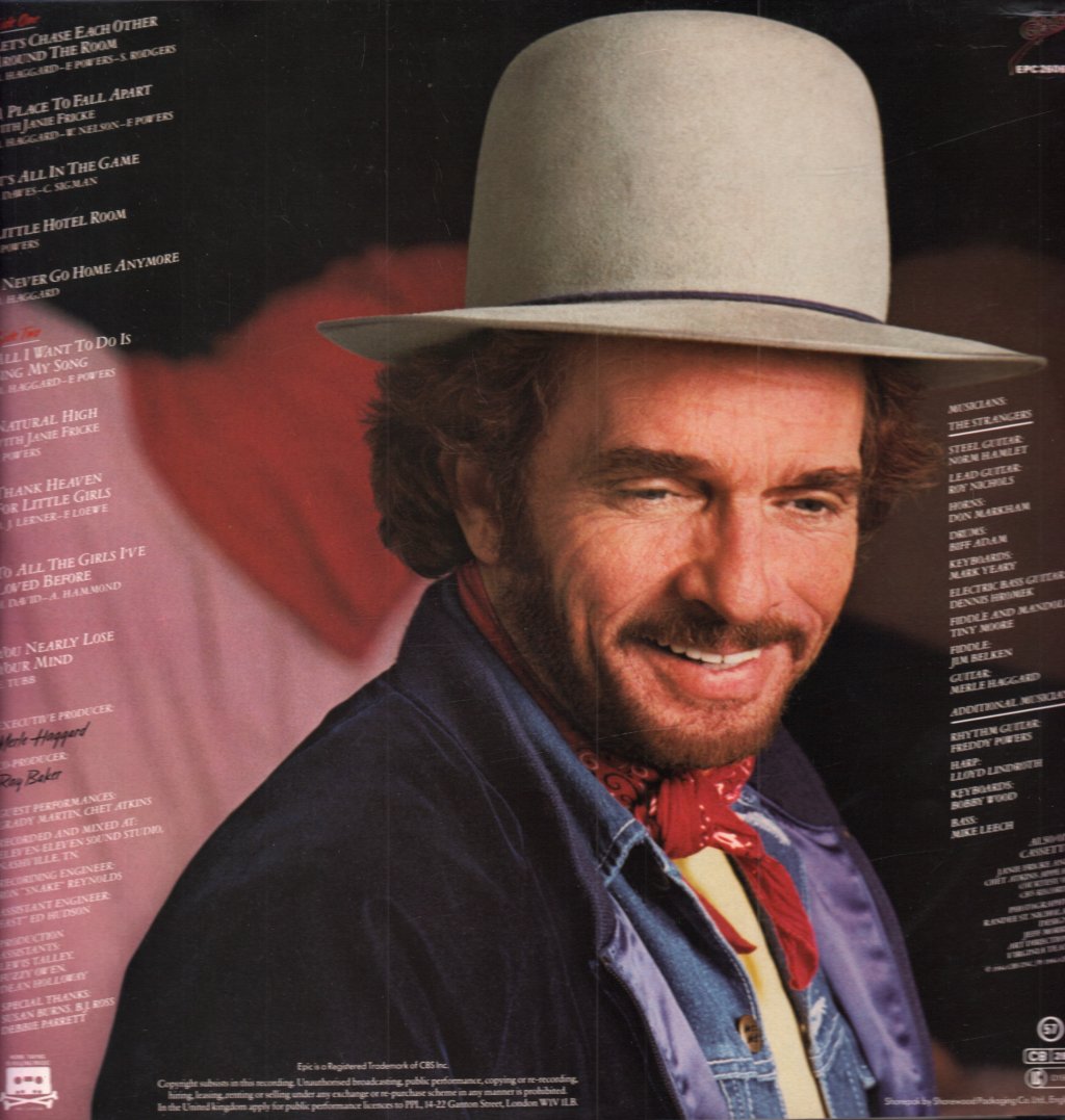 Merle Haggard - It's All In The Game - Lp