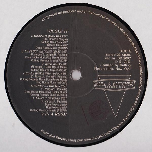 2 In A Room - Wiggle It - Lp
