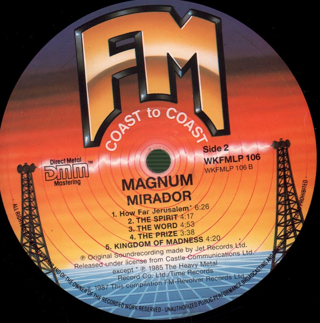 Magnum - Mirador - Lp