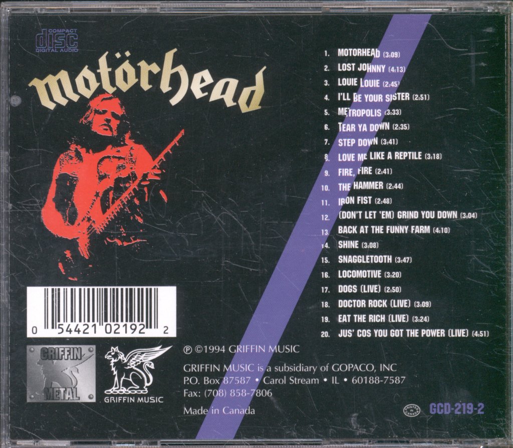 Motorhead - Fistful Of Aces: The Best Of Motörhead - Cd