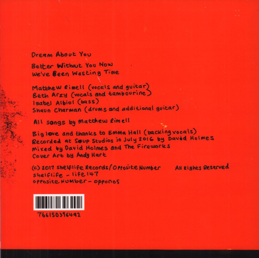 Fireworks - Dream About You - 7 Inch