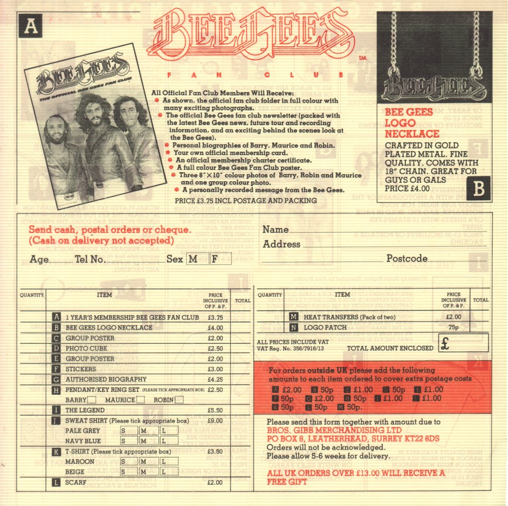 Bee Gees - Best Of Bee Gees Vol. 2 - Lp