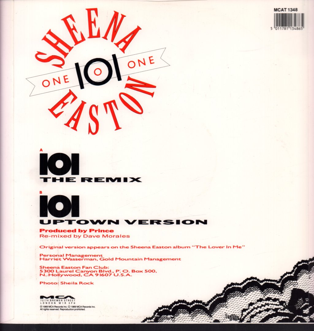 Sheena Easton - 101 - 12 Inch