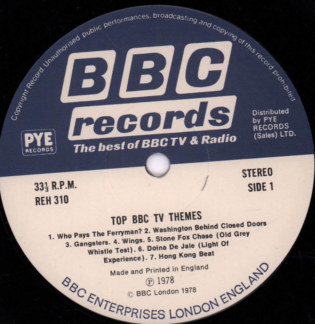 Various Artists - Top Bbc Tv Themes - Lp