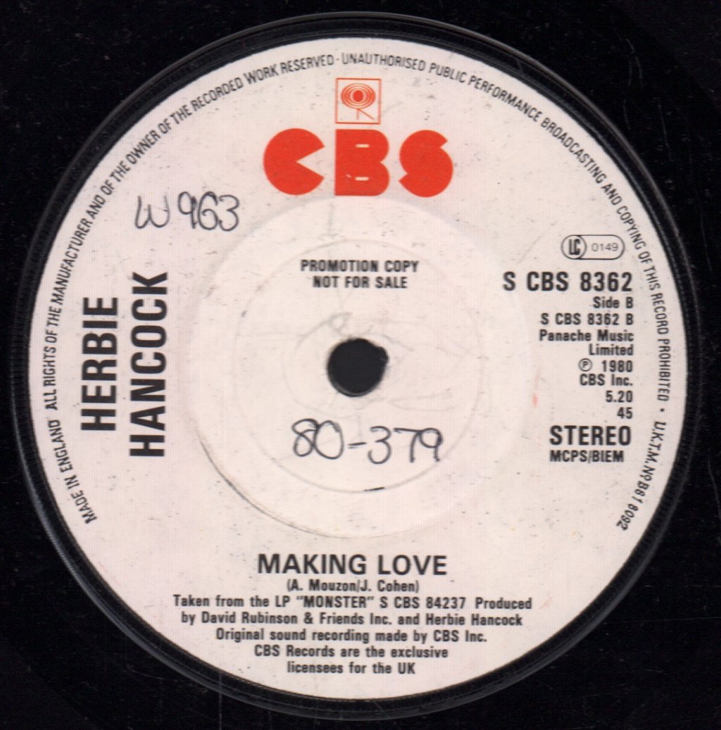 Herbie Hancock - Go For It - 7 Inch