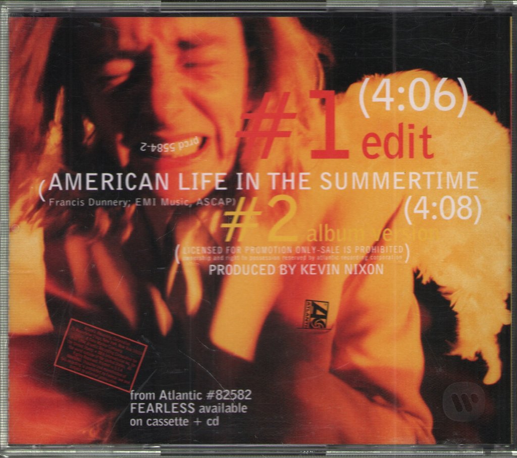 Francis Dunnery - American Life In The Summertime - Cd