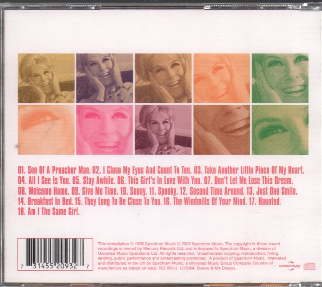 Dusty Springfield - Am I The Same Girl - Cd