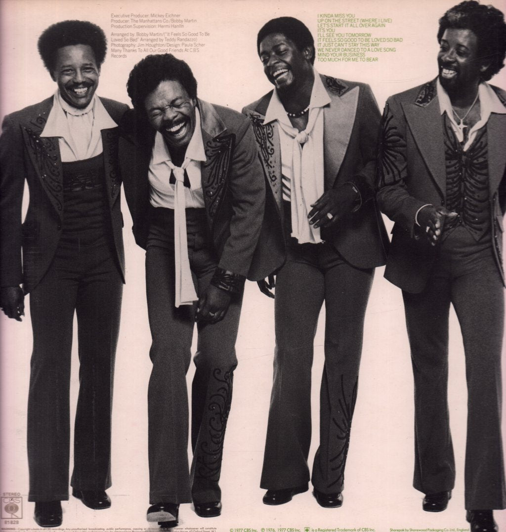 Manhattans - It Feels So Good - Lp